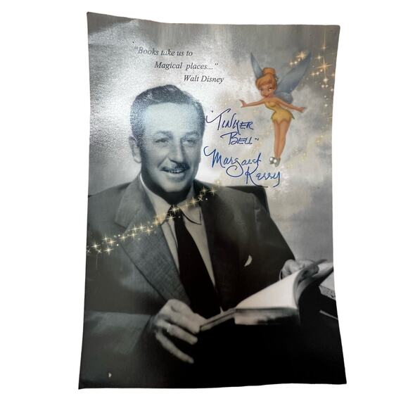 Authentic Disney|Tinkerbell|Signed Autograph Margarot Kerry‎ - Picture 1 of 8